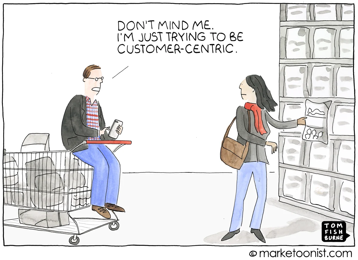 When the company becomes more important than the customer