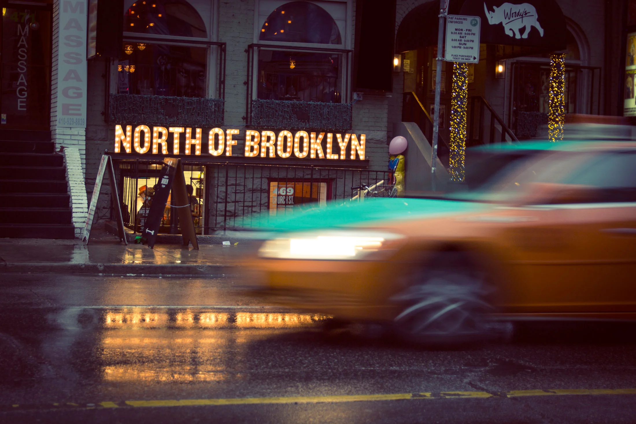 North of Brooklyn — Positioning a pie